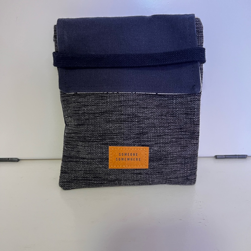 Delta Gray and Blue Carry-all